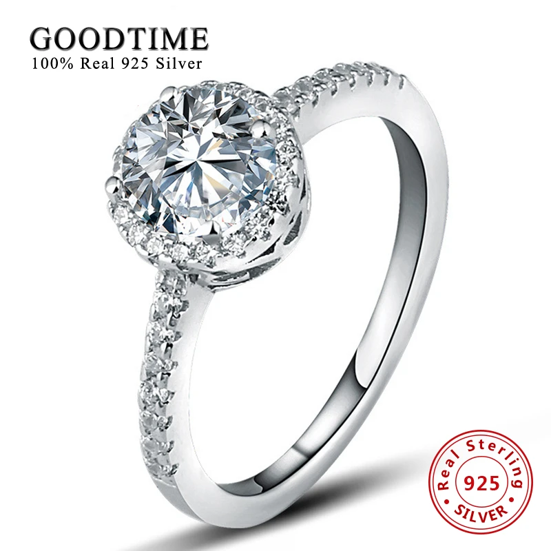 ring 100 pure 925 sterling silver wedding rings for women with round 1 carat imitation - Cheap Wedding Rings Under 100 ring 100 pure 925 sterling silver wedding rings for women with round 1 carat imitation - Cheap Wedding Rings Under 100