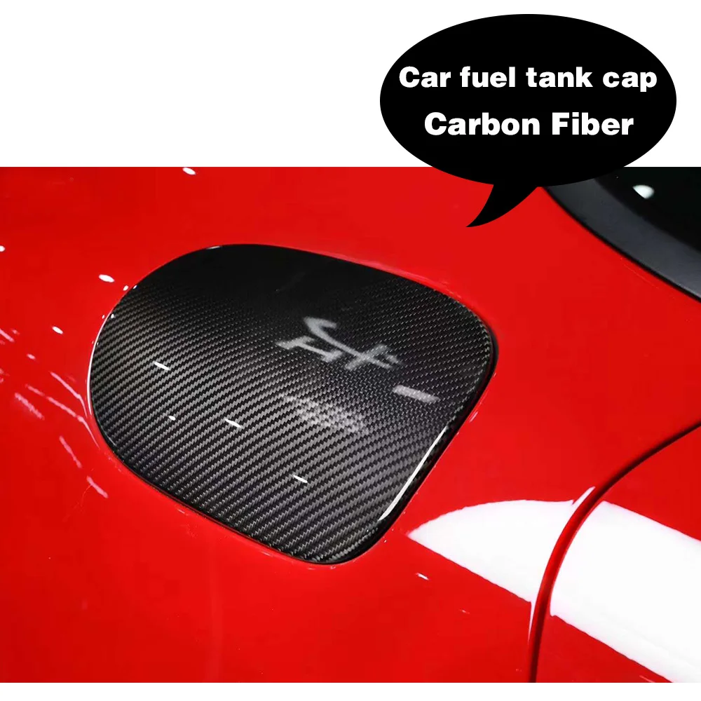 De fibra de carbono de tanque de combustible para Porsche Panamera 971, 2017 de 2018 accesorios para automóviles para coche modificado partes exteriores estilo de coche