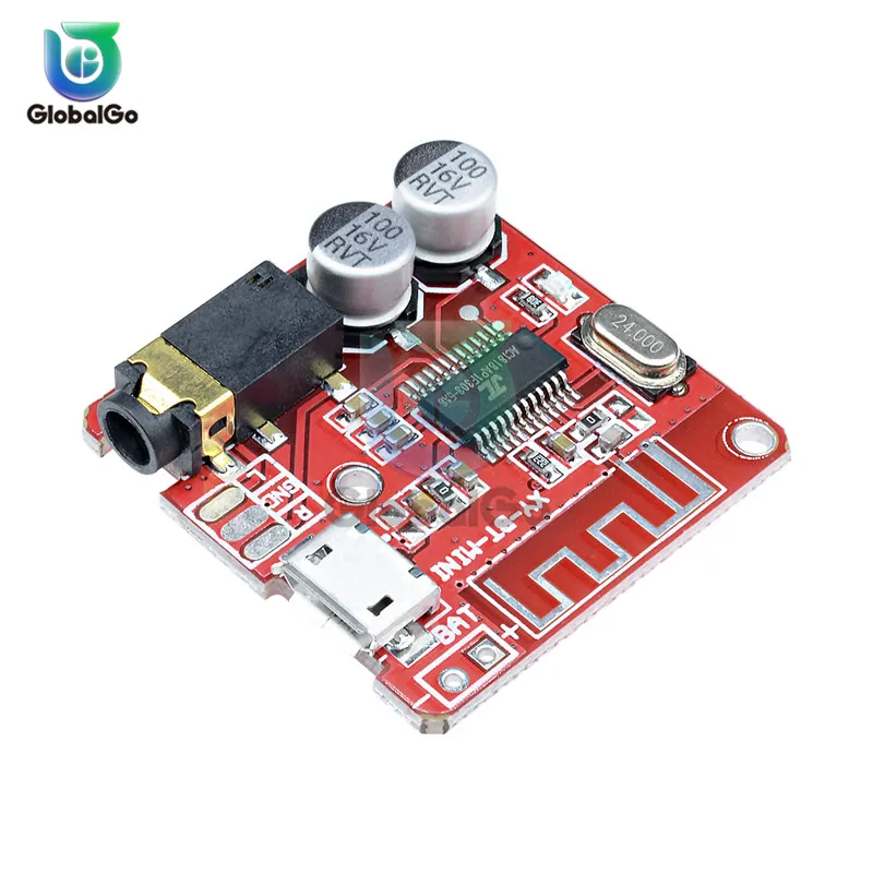

Mini Micro MP3 Bluetooth 4.1 Audio Decoder Board Amplifier Board Audio Adapter Receiver USB Auto Bluetooth Car Kit Module