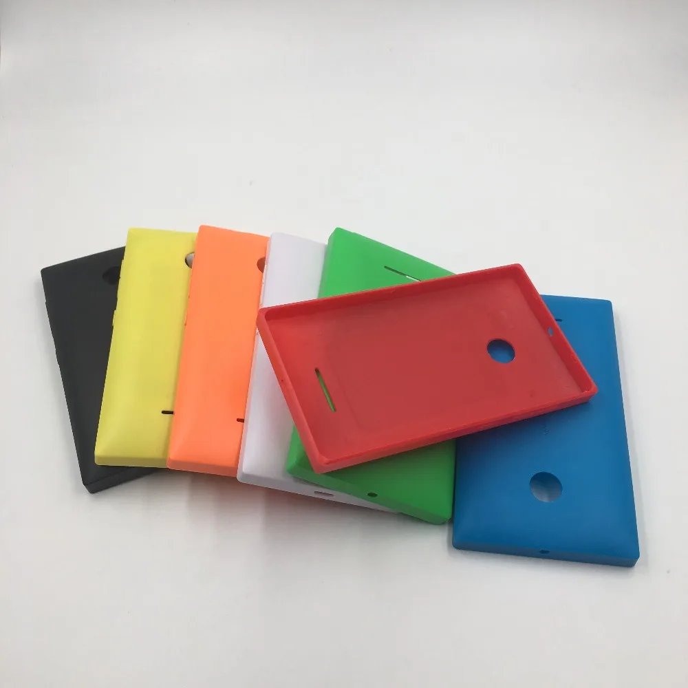 

RTBESTOYZ Back Cover Case Replacement For Nokia 435 Genuine Housing Battery Cover For Nokia Lumia 435 532 With Side Button