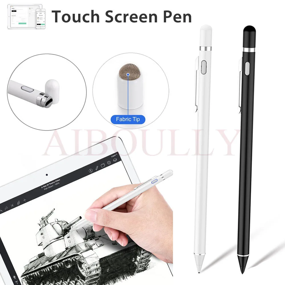 Premium High precision Tip Pencil For Apple iPad 9.7 inch New Air 2 1 ipad Air2 5 6 Tablet Capacitive Pen Active Stylus