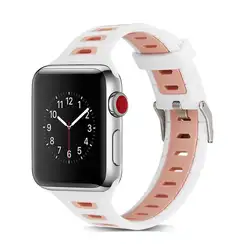 Ремешок для наручных часов Apple Watch серии 3/2/1 Спортивный Браслет, 42 мм, 38 мм, ремешок для наручных часов iwatch, 4 полосным AW874