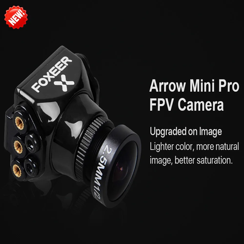 Foxeer Arrow Mini/Standard Pro FPV камера со встроенным OSD 600TVL 1/3 ''Sony Super HAD II CCD + Nextchip 2040DSP