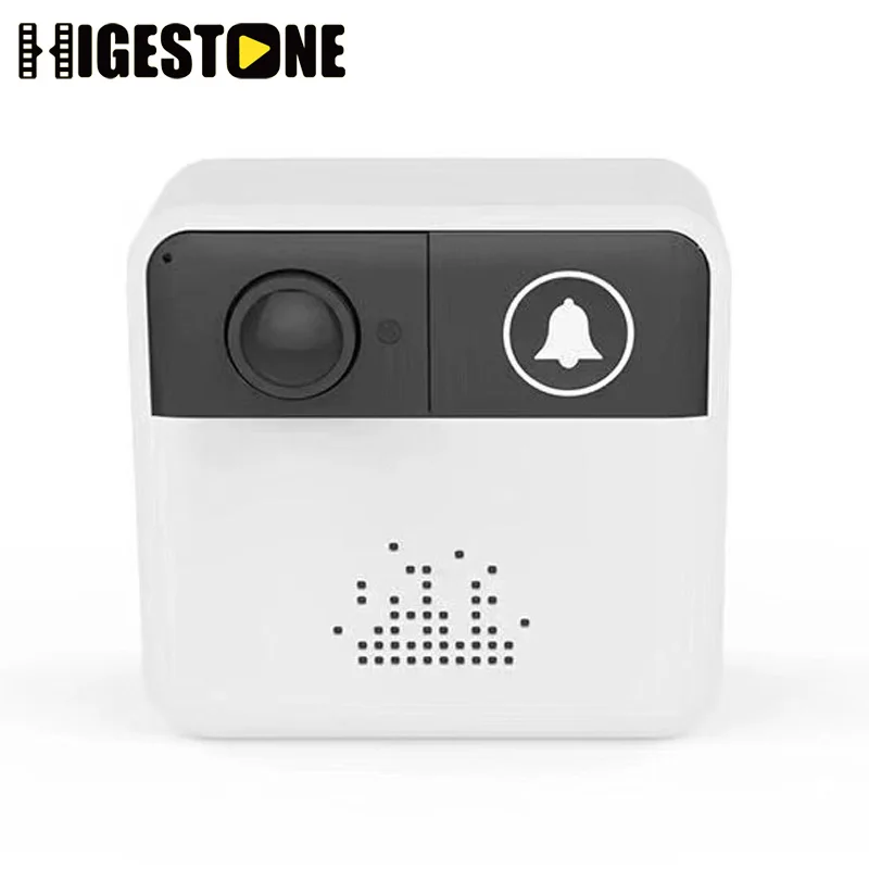

Higestone Wireless WiFi Smart Video Doorbell Camera IP Ring Door bell Two Way Audio APP Control iOS Android Battery Powered