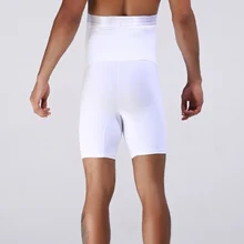 Мужские подтягивающие трусы для похудения, трусы с высокой талией, дышащие кроссовки, контроль живота TY53