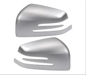 

2pcs ABS Chrome Side Door Rearview Mirror Frame Cover Trim Car Accessory For Mercedes Benz A CLA GLA GLK Class W117 W176 2014-17