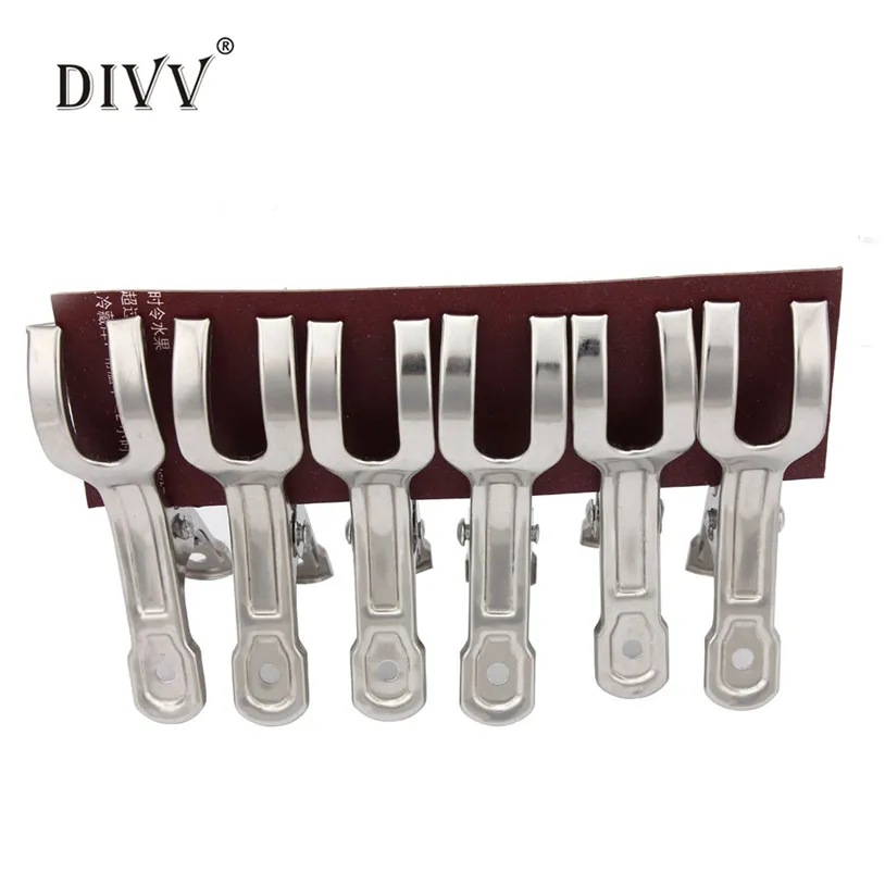 

Clothes Pegs Keep 6Pcs/Lot Stainless Steel Pegs Large Beach Towel u70810