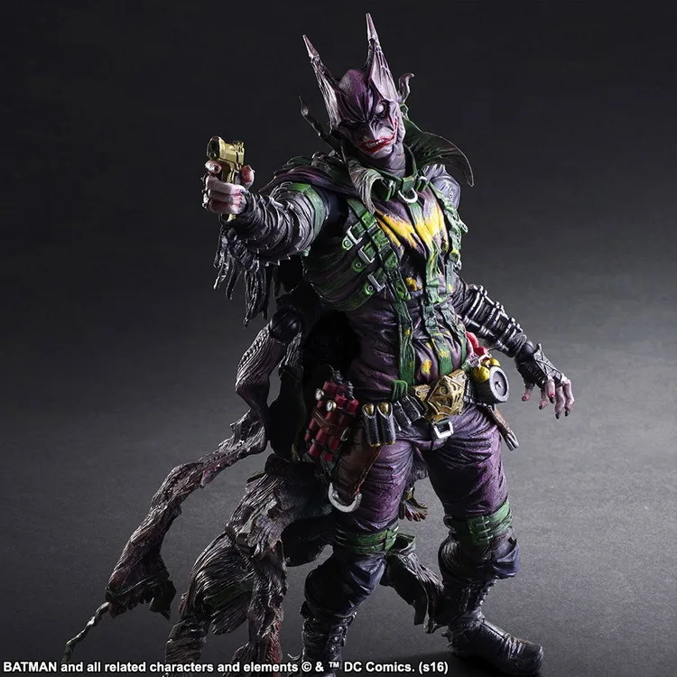 DC COMICS VARIANT PLAY ARTS KAI BATMAN Rogues Gallery The Joker PVC Action Figure Collectible Model
