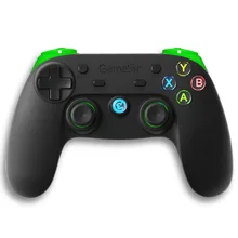 Беспроводной геймпад GameSir G3s (зеленый) с поддержкой Bluetooth и радиоканала 2.4 ГГц для сматфонов и планшетов с iOS, Android, а также Smart TV