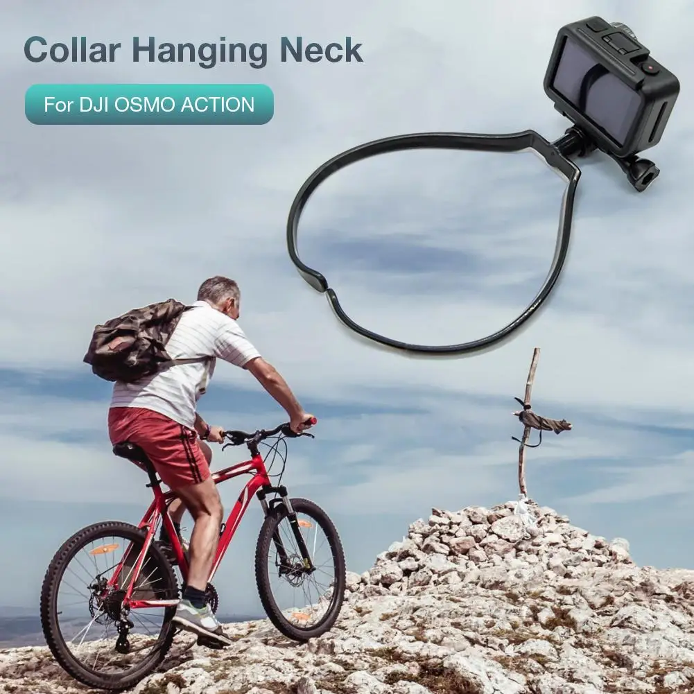 

For DJI Osmo Action Collar Style Hanging Neck Self - Timer Bracket Motion Video Shooting Bracket