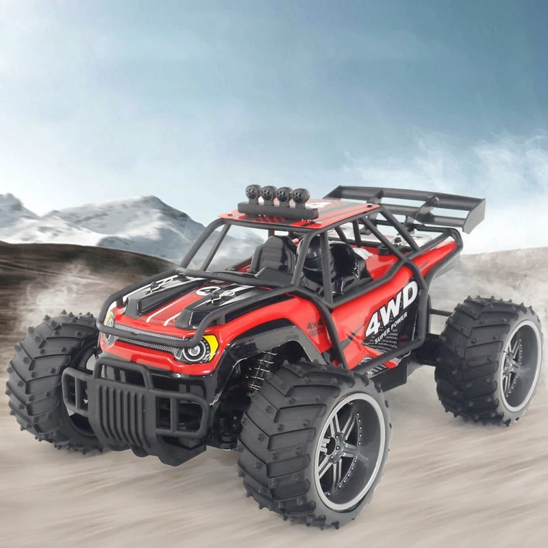 1:16 2,4 Ghz 4Wd большое колесо беспроводной четыре колеса внедорожный высокоскоростной автомобиль с дистанционным управлением