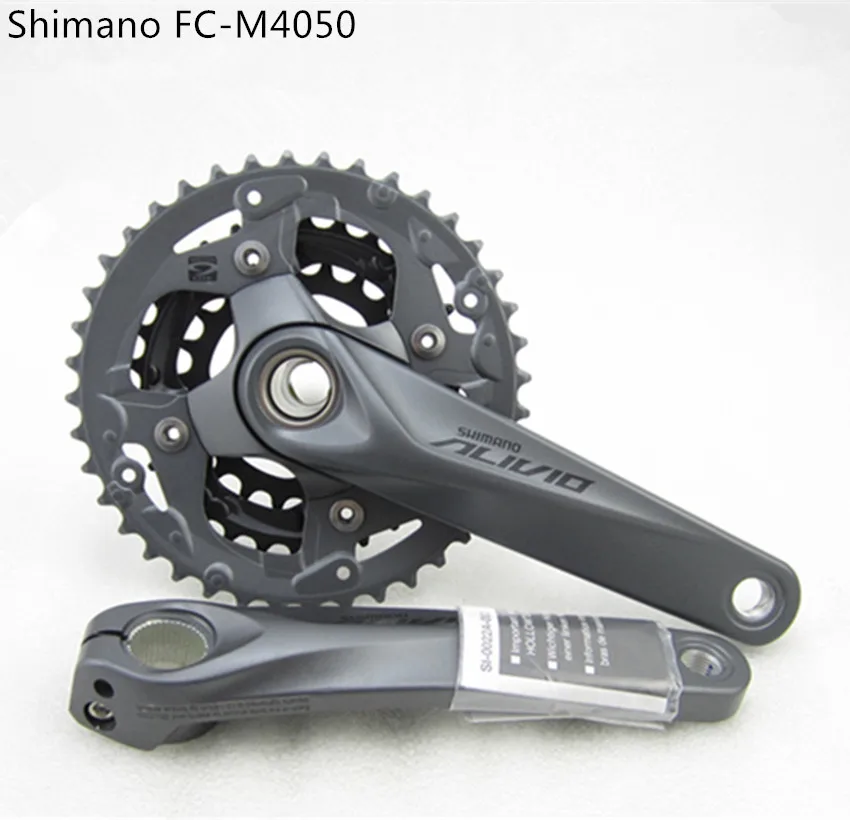 

Shimano Alivio M4050 BIKE bicycle Crank Crankset FC-M4050 chain wheel with BB crank 170 175mm HollowTech bicycle parts