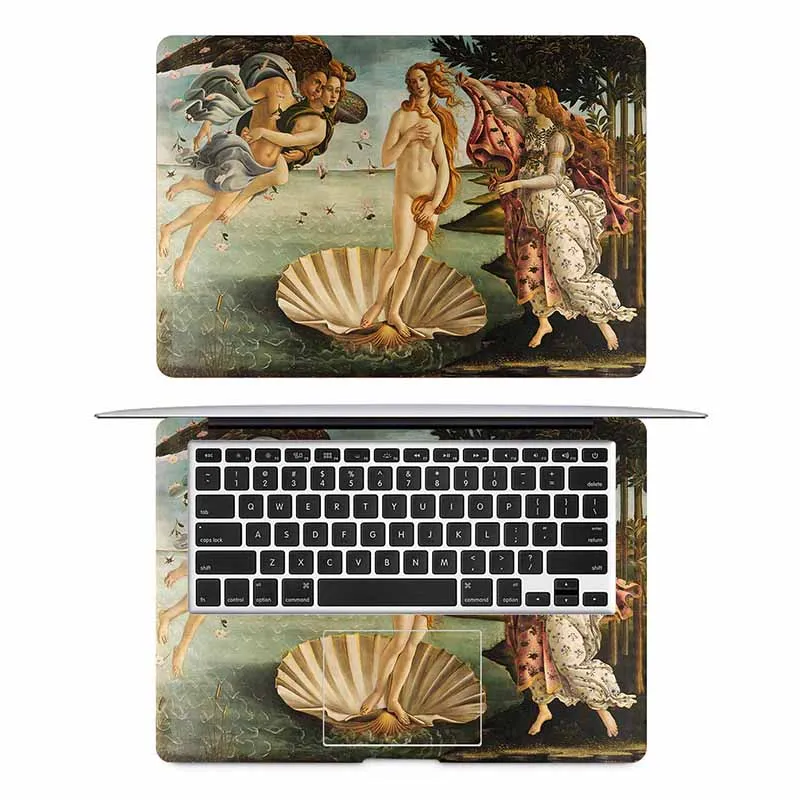 The Birth of Venus чехол для Macbook Pro Air retina 11 12 13 15 дюймов Mac hp Mi Surface Book наклейка для ноутбука - Цвет: AC side