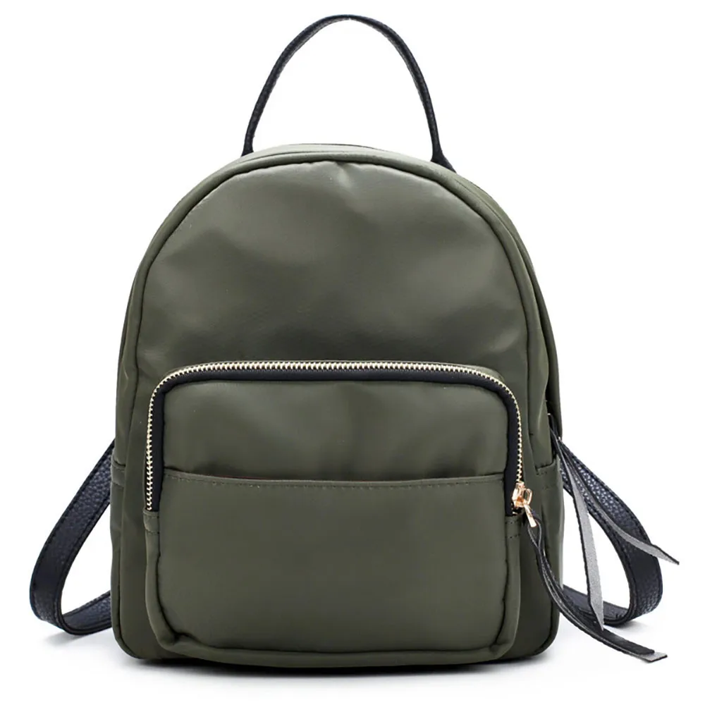 

Nylon Waterproof Backpack Fashion Backpack Women Small Travel Bag Small Backpack Female Ladies Shoulder Bag Girl Purse #S