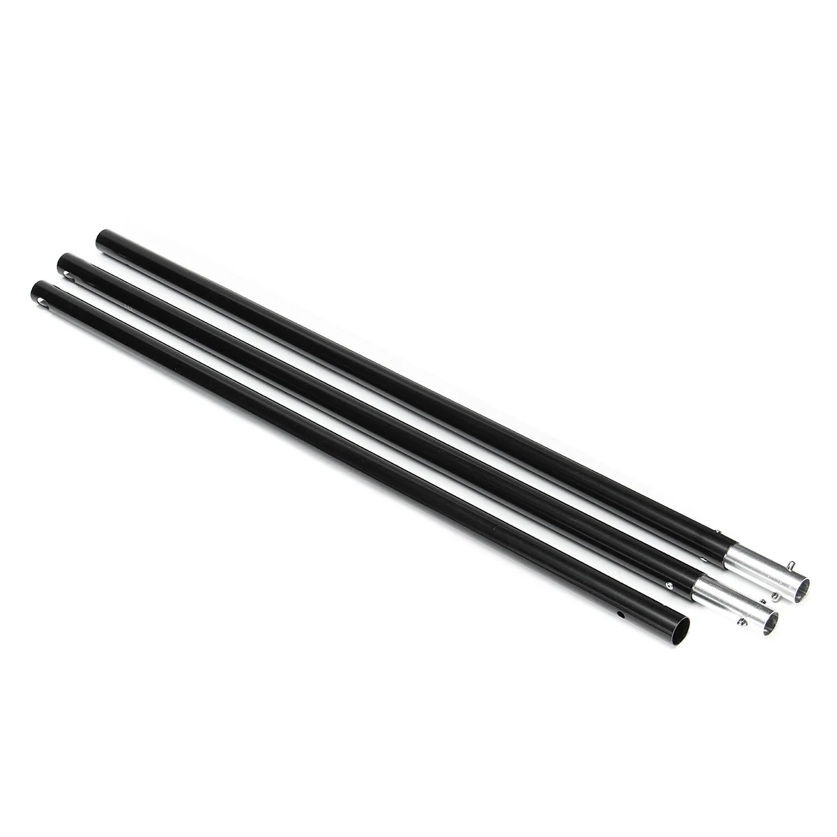  2m/6.6ft 3 Sections Adjustable Crossbar Photography Background Backdrop Support Stand Kit Aluminum 
