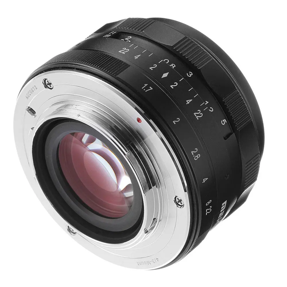 35 мм F1.7 объектив с большой диафрагмой MF Prime для Canon EF M EOS M1/M2/M3/M5/M6/M10/M100|Объективы