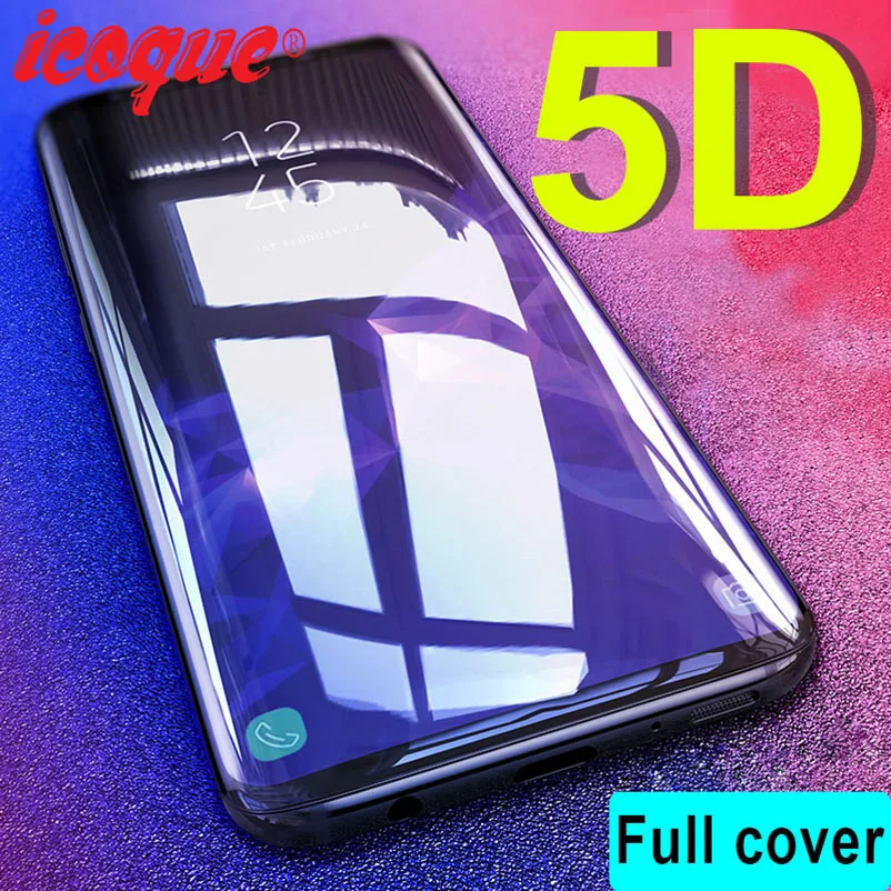 5D закаленное стекло для iPhone 11 Pro XS Max 8 защита экрана полное покрытие Защитное XR X 7 6