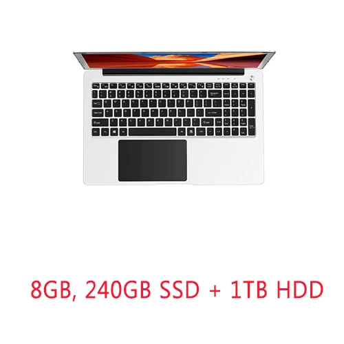 Игровой ноутбук 15,6 Core I5 8th Gen 8GB ram 240GB SSD+ 1 ТБ HDD 15,6 дюймов 1920*1080 HD - Цвет: 8GB 240GB SSD 1TB HD