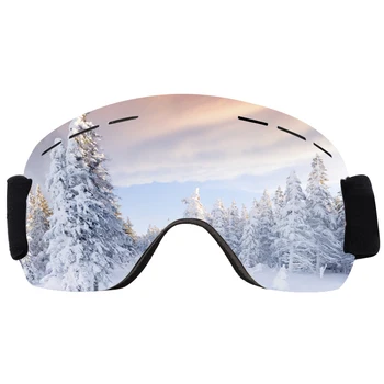 

New Brand ski goggles double Lens UV400 anti-fog Skiing Eyewear Men Snow Glasses adult Skiing Snowboard Goggles for Women