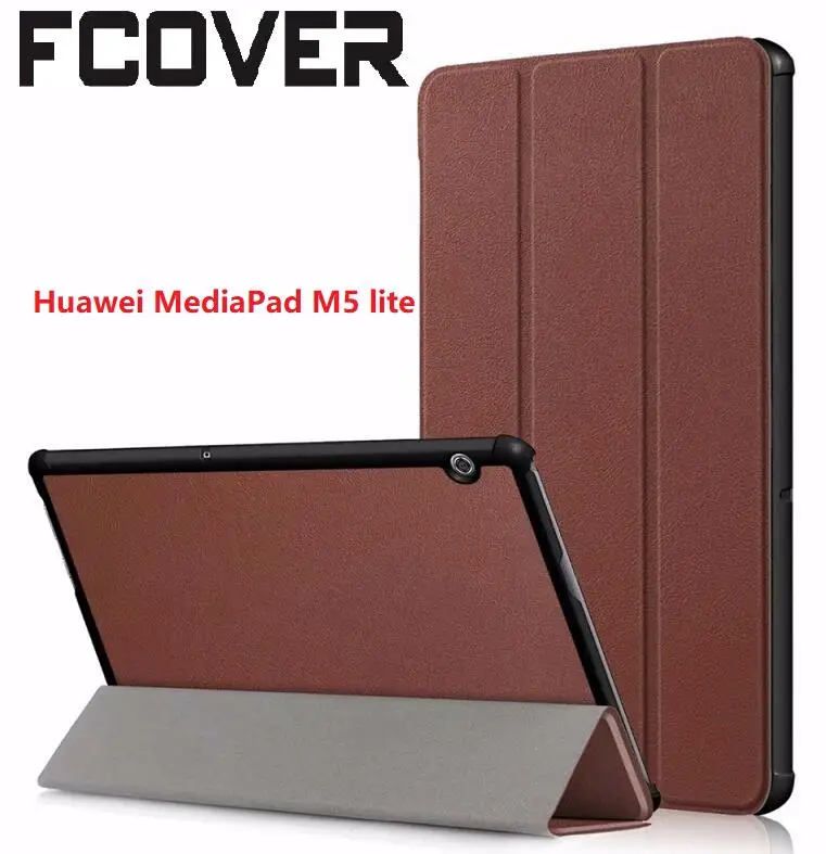 

For Huawei MediaPad M5 lite Flip Case Stand Slim Magnetic BAH2-L09/W19 DL-AL09 10.1" Tablet Leather Cover