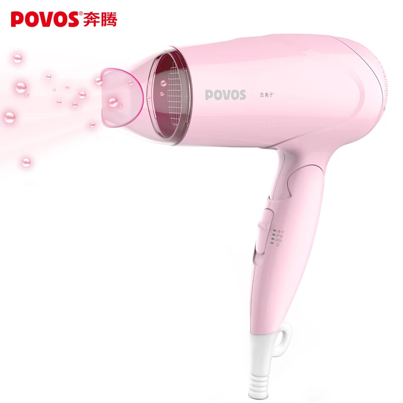 Secador De Cabelo фен для волос и Vlumizer фен для волос отрицательные ионы профессиональные быстросохнущие Электрические волосы - Цвет: Pink