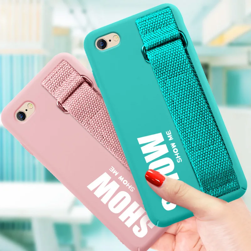 

MORINBO phone case with lanyard for iPhone 6 7 Fundas 6s XS Max XR X 7 8 Plus case