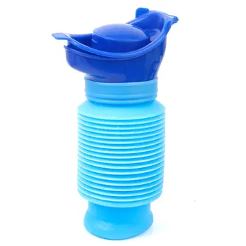

Portable Family Unisex Mini Toilet Urinal Bucket for Travel and Kid Potty Pee Training 750ML