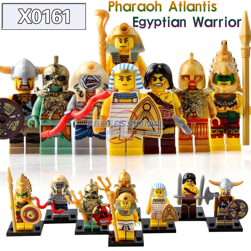 DR.TONG Singal Sale X0161 Super Heroes Pharaoh Atlantis Mummy Viking Egyptian Aztec Warrior Barbarian Building Blocks Baby Toys baby-building-blocks : image DR.TONG Singal Sale X0161 Super Heroes Pharaoh Atlantis Mummy Viking Egyptian Aztec Warrior Barbarian Building Blocks Baby Toys baby-building-blocks