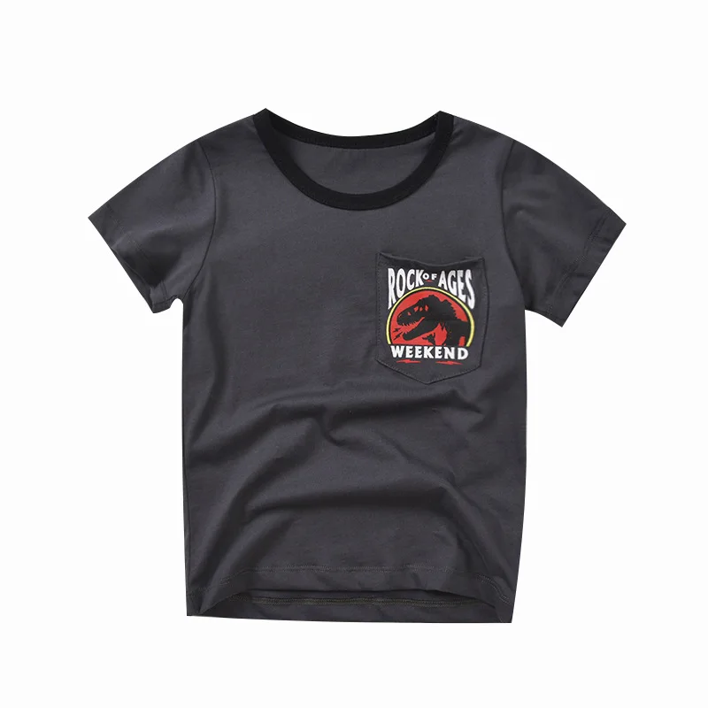 2019 summer kids t shirts girls tops boys tops dinosaur kids t shirts ins hot children tops tees kids christmas shirt