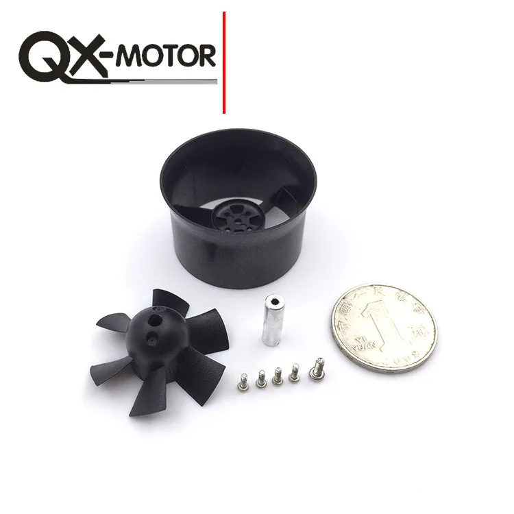 QX Motor 30mm 6 Blades Propellers EDF Ducted Fan Barrel Without Motor For RC Airplane F22145