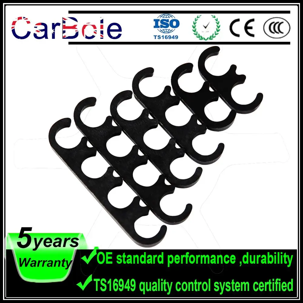 7 мм 8 мм пластиковые свечи зажигания провода сепараторы разделители станок универсальный черный разделители для Ford для Chevy