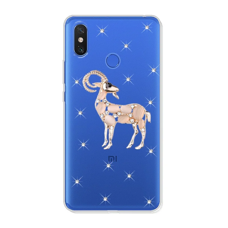 Max 3 2 блестящий чехол со стразами для Xiaomi Mix 2s Redmi 5 plus S2 6 Pro 6a Mi 8 se A2 lite 6x 5x 5S Note 5a prime| |