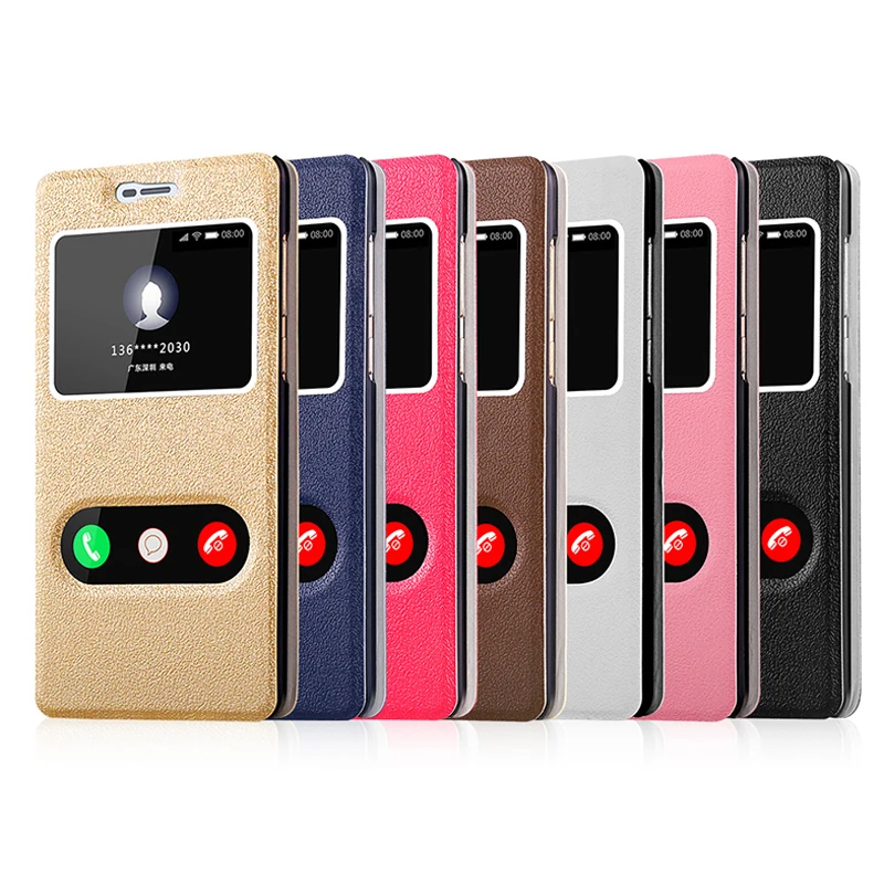 GR olamexy Luxury Flip Mobile Phone PU Leather Case Covers for BLU