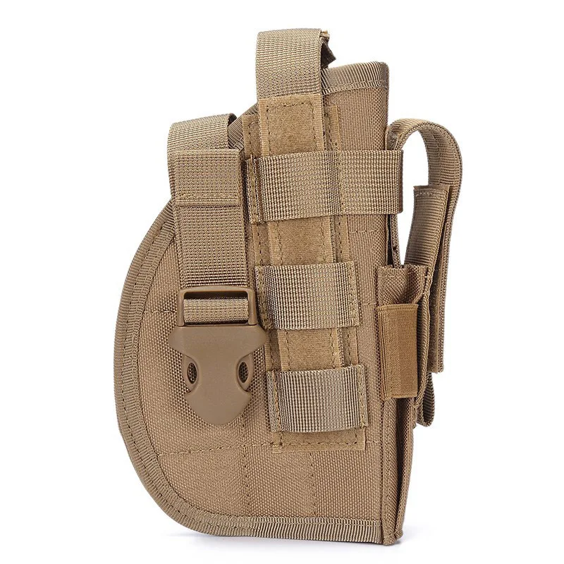 

Newly Tactical Modular Advanced Holster Universal Right Hand Pistol Holster Combat Nylon Belt BFE88