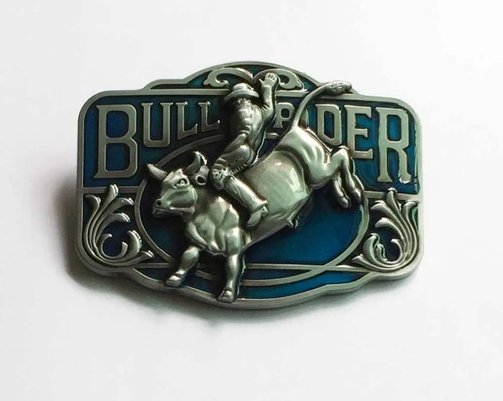 Hot Sale Wesretn Running Bull Belt Buckle SW-BY603 suitable for