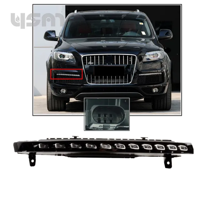 New Genuine Audi Q7 S Line 09 16 O S Right Front Bumper Led Turn