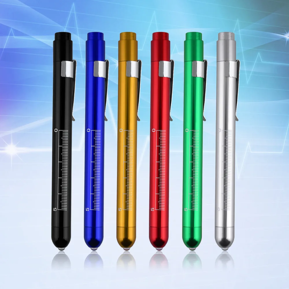 

1PC High Quality Penlight Pen Light Torch Emergency Medical Doctor Nurse Surgical First Aid Working Camping Necessity