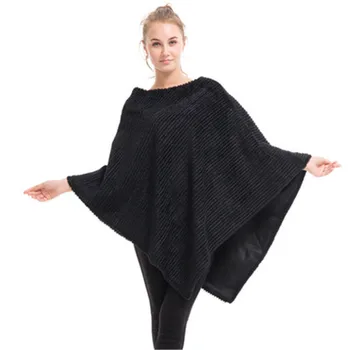 New Woman Fashion Poncho Plus Size scarf Cotton Sweater Casual Pullover Lady Shawl Warm Thick Poncho And Caps plus size fringed zigzag poncho sweater