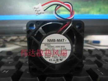 

Original NMB 4020 1608KL-05W-B59 DC 24V 0.11A 40 * 40 * 20mm Cooling Fan