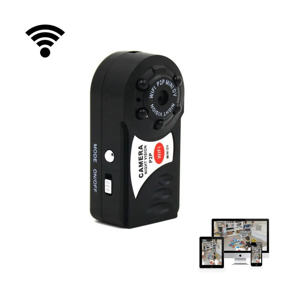 Новая мини камера Q7 480P Wifi DV DVR Беспроводная ip новая видеокамера рекордер