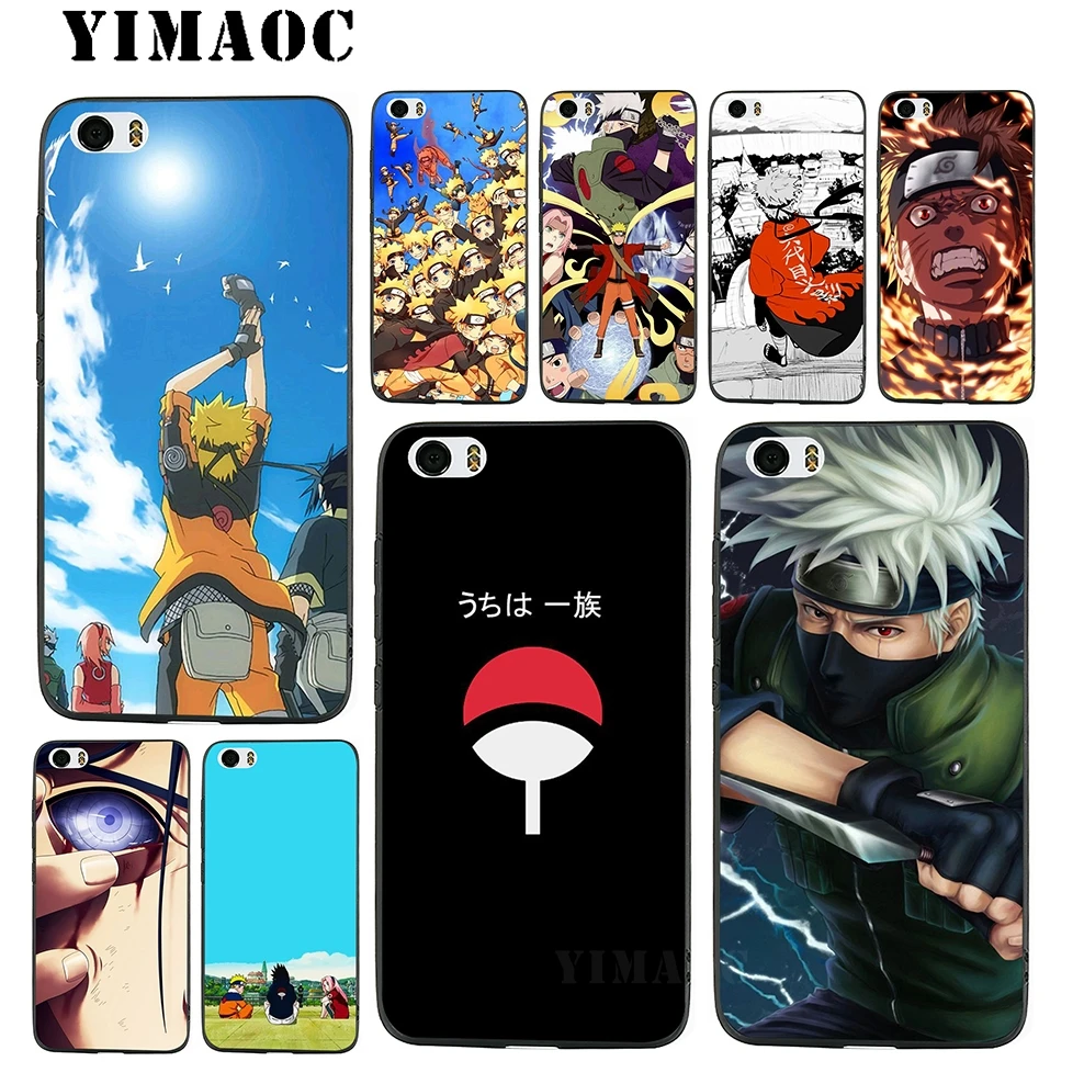 Мягкий силиконовый чехол YIMAOC Naruto Sasuke Uchiha для Xiao mi Red 6 Note 4X 4A 5A 5 Plus A1 A2 Pro Lite 8 |