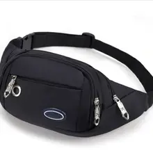 Поясная Сумка Черный Водонепроницаемый Поясная барсетка мужской кошелек подростковый дорожный кошелек ремень Мужские поясные сумки портсигар чехол для телефона