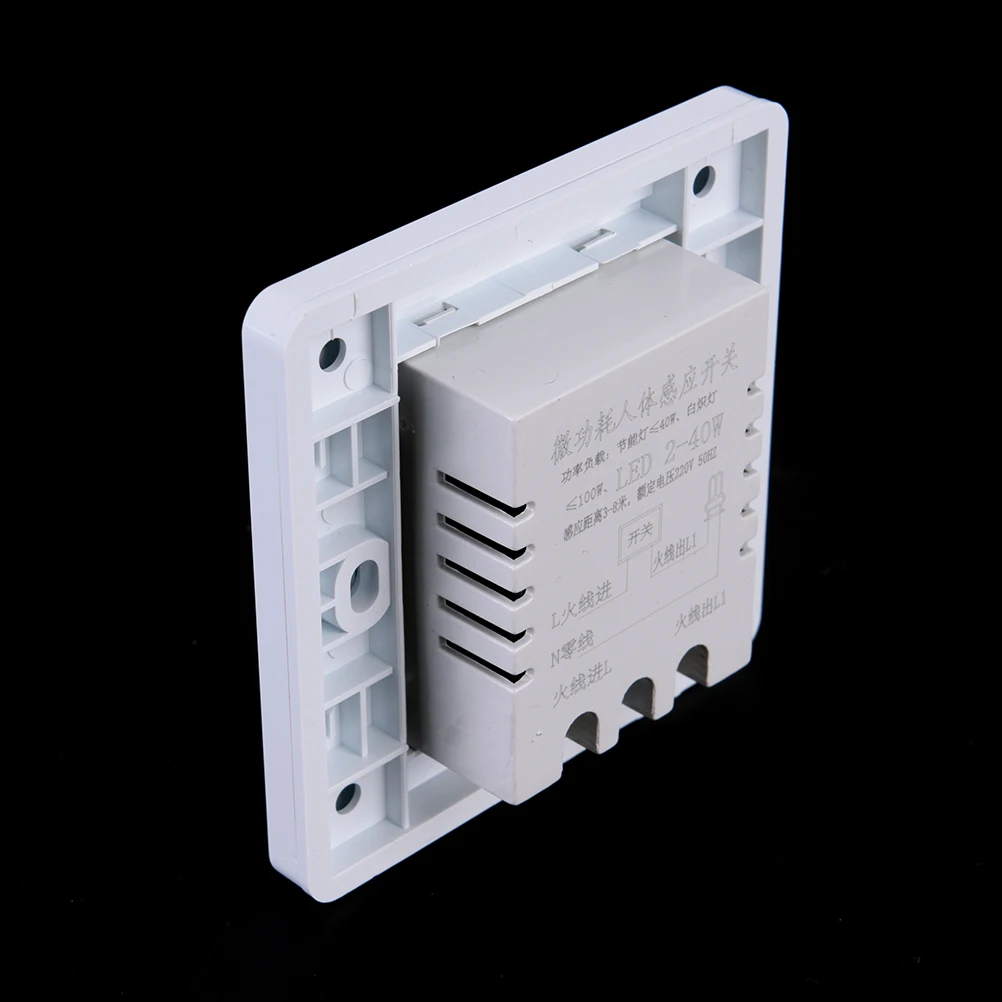 

LED Energy Saving LED Touch Sensor Switches Light Adjustable Light Control for Corridor Stairs Garage Wall Mounting 110V-220V