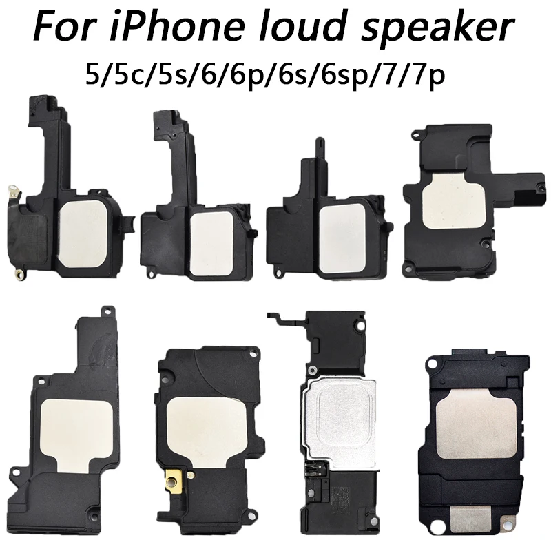 

1 pcs loud speaker For iPhone 5 5c 5s 6 6 Plus 6s 6s Plus 7 7 plus Ringer Ringtone Loud Speaker Buzzer Sound Replacement flex