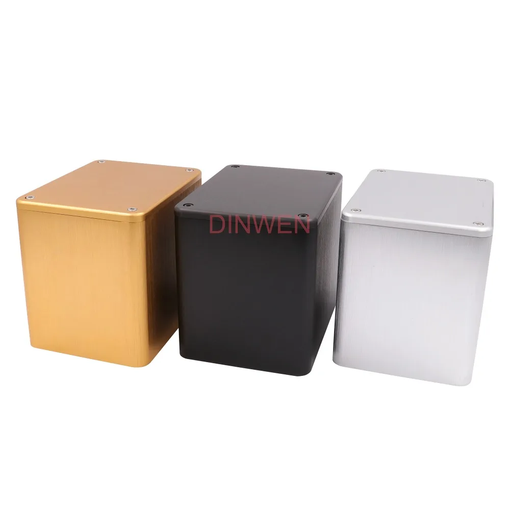 

1PC 130*100*116mm Full Aluminum Triode Transformer Protect Cover Enclosure Case Box For Hifi Audio Vintage Tube Amplifier DIY