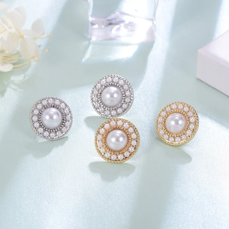 

Geometric Round Stud Earrings Metal Women Simple Style Earrings Stud Minimalist Jewelry Zirconia Stone Earring N04