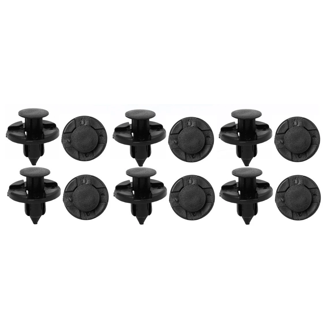 New 100 x Bumpers Splashguards Wheelarch Plastic Rivetin Rivets from