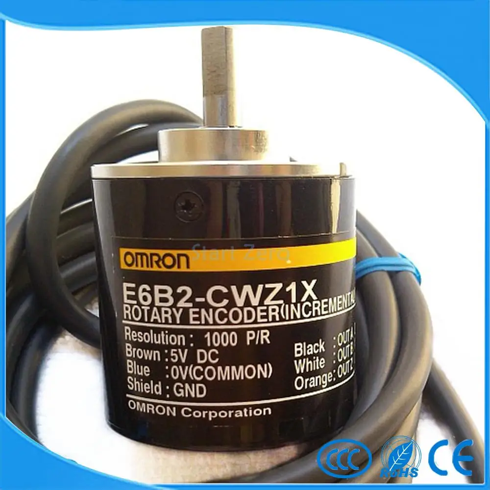 E6B2CWZ1X OMRON энкодер E6B2-CWZ1X 2500 2000 1200 1024 1000 600 500 400 360 300 200 100 60 50 40 30 20 10 P/R DC5V