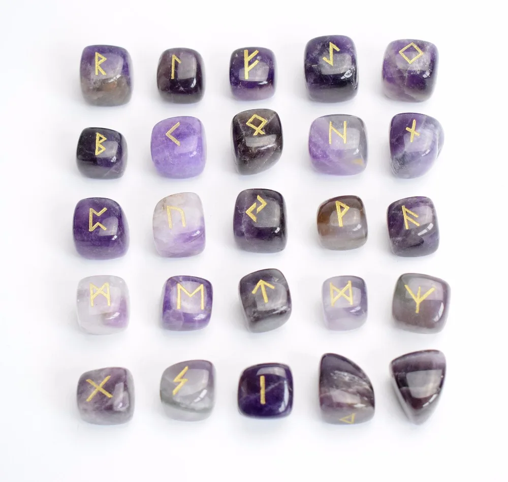 Amethyst Rune Stones (1)