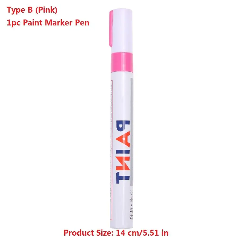 Type B 1pc Pink 10 шт/1 шт Быстросохнущий стираемый маркер для белой доски ручки DIY маркер для детей рисование школы канцелярские принадлежности - Цвет: Type B 1pc Pink